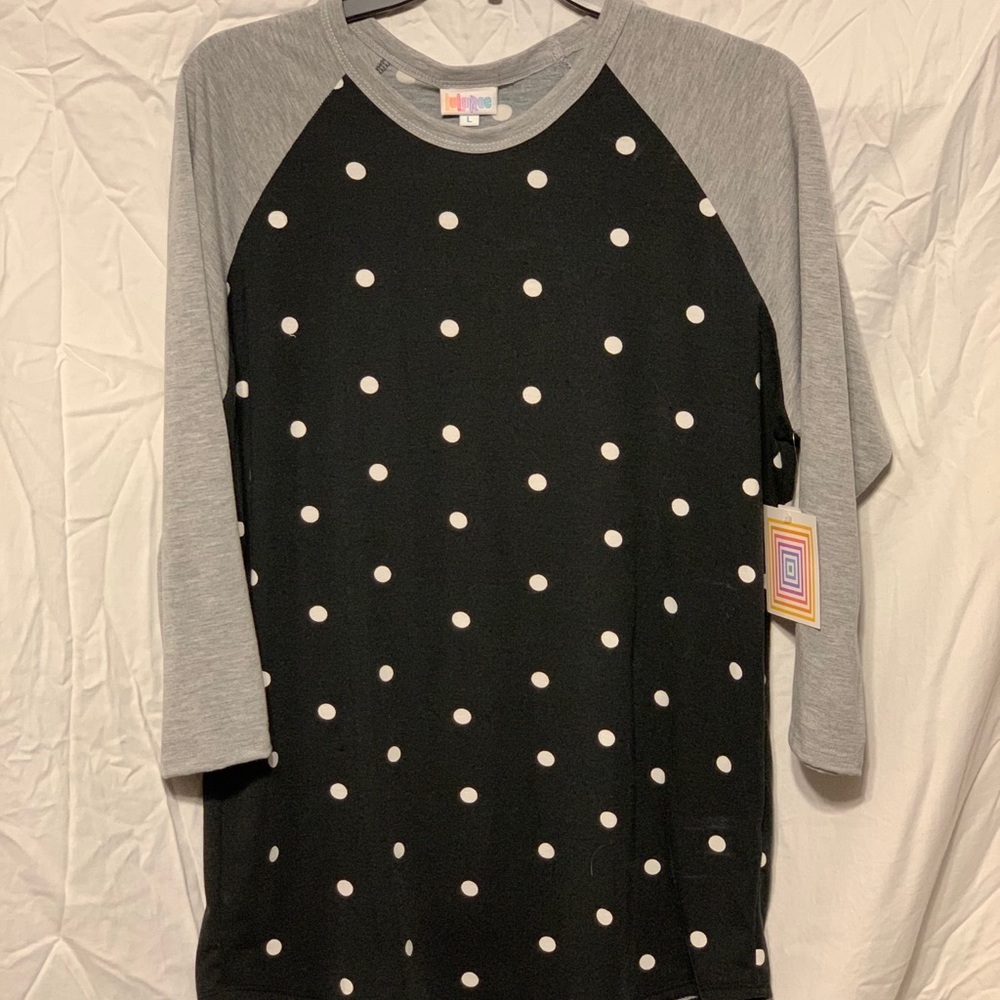 NWT LuLaRoe Randy Large Women’s Top 3/4 sleeve